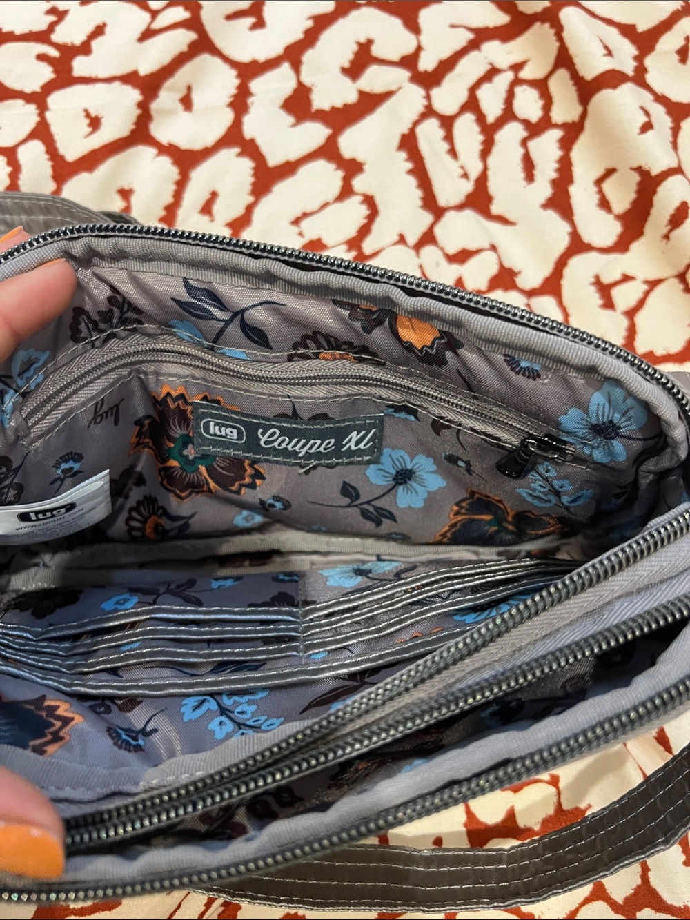 Lug Silver Coupe XL purse - Picture 4 of 5